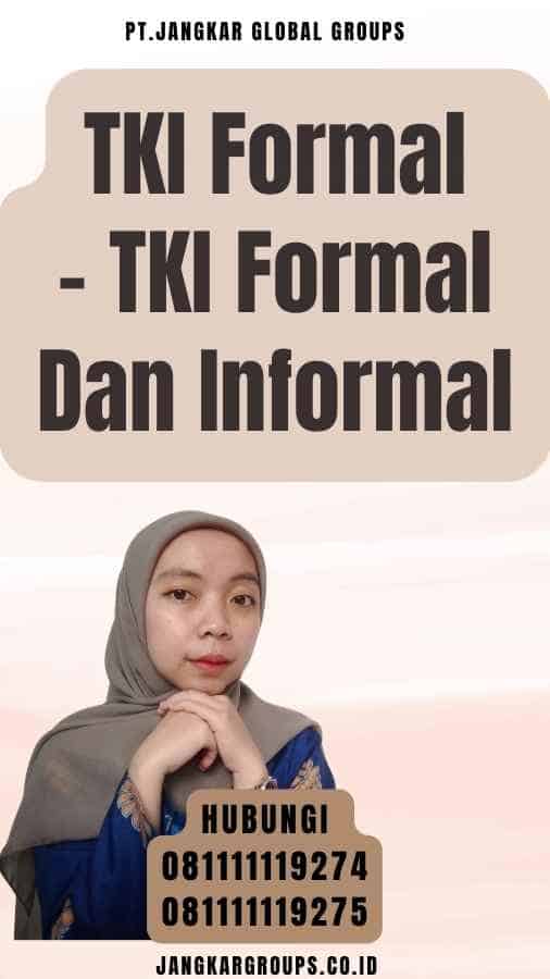 TKI Formal - TKI Formal Dan Informal