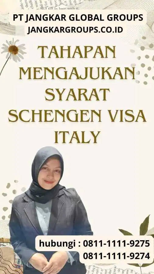 Tahapan Mengajukan Syarat Schengen Visa Italy