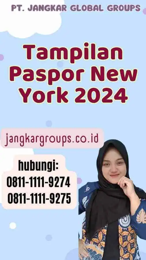 Tampilan Paspor New York 2024