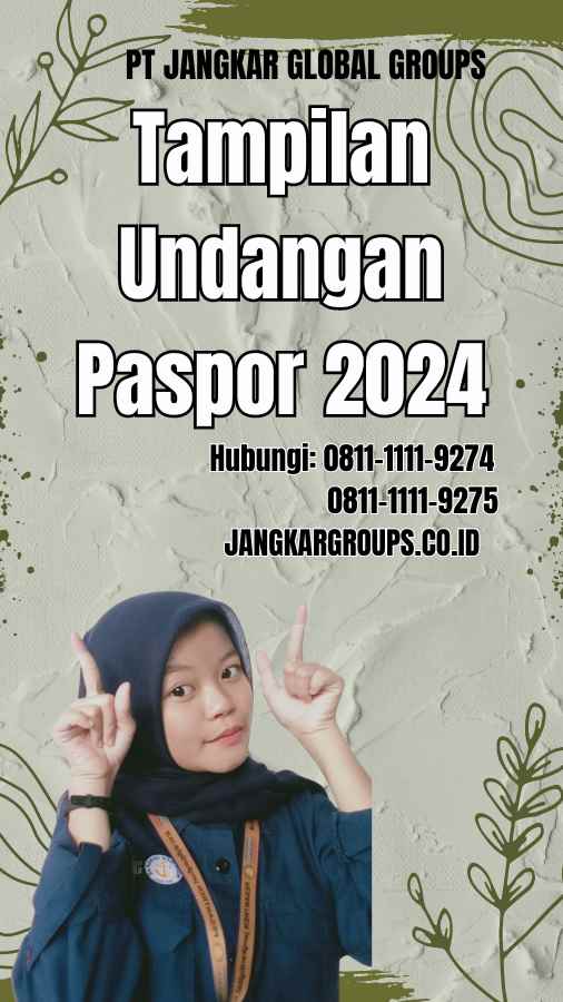 Tampilan Undangan Paspor 2024
