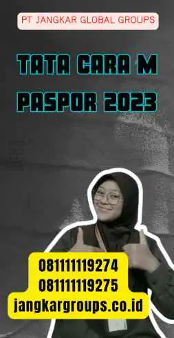 Tata Cara M Paspor 2023