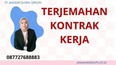 Terjemahan Kontrak Kerja