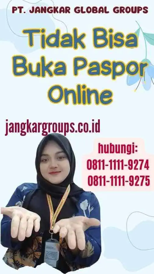 Tidak Bisa Buka Paspor Online