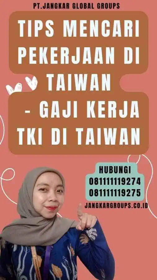 Gaji Kerja TKI Di Taiwan – Jangkar Global Groups