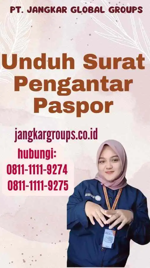 Unduh Surat Pengantar Paspor