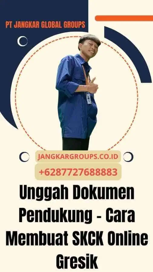 Unggah Dokumen Pendukung - Cara Membuat SKCK Online Gresik