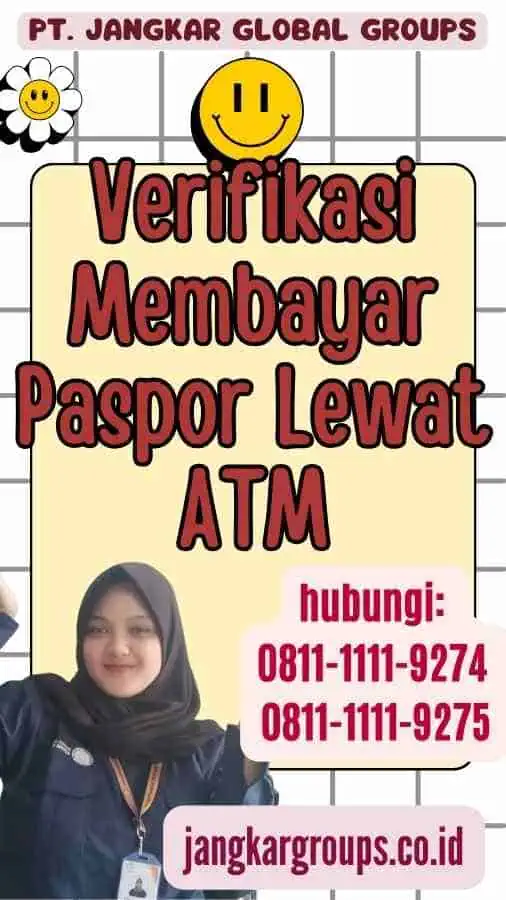 Verifikasi Membayar Paspor Lewat ATM