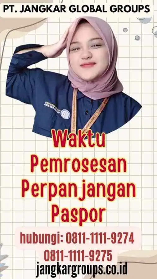 Waktu Pemrosesan Perpanjangan Paspor