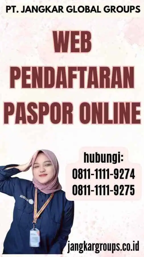 Web Pendaftaran Paspor Online