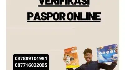 verifikasi paspor Online