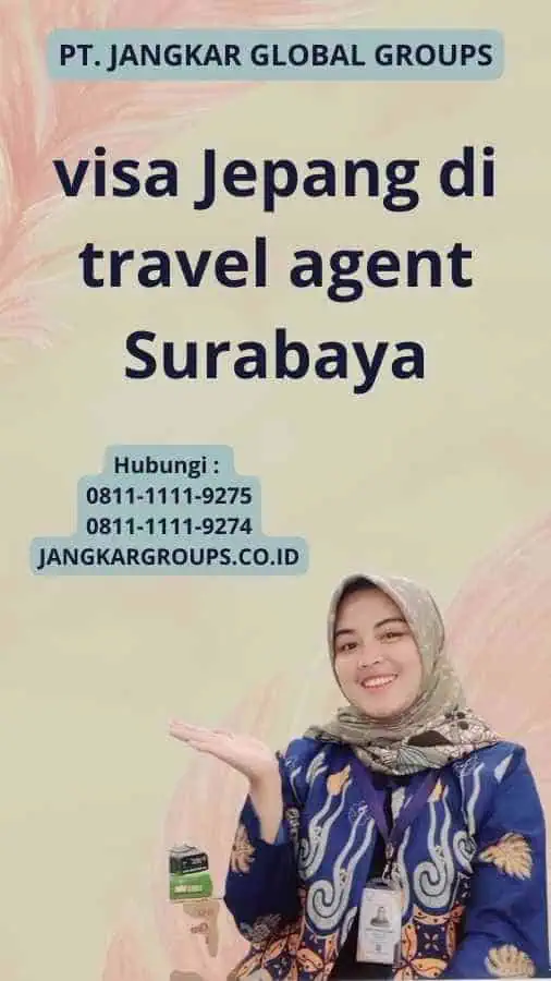 visa Jepang di travel agent Surabaya