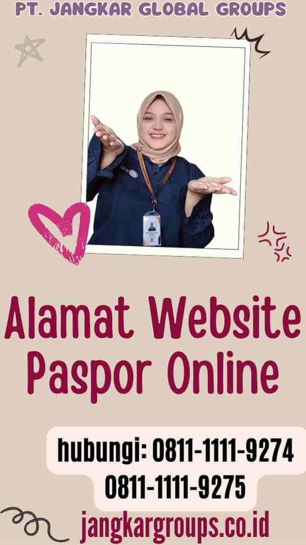 Alamat Website Paspor Online