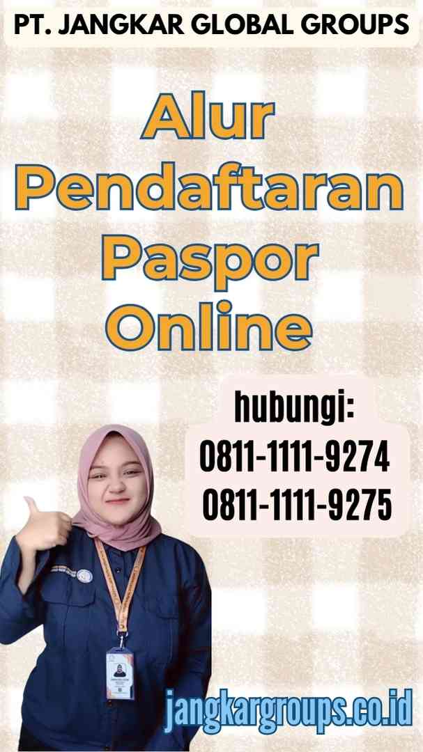 Alur Pendaftaran Paspor Online