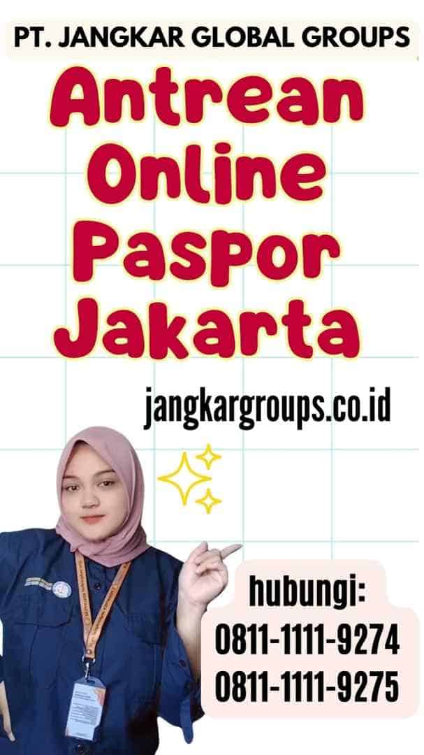 Antrean Online Paspor Jakarta
