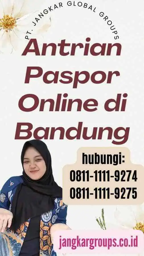 Antrian Paspor Online di Bandung