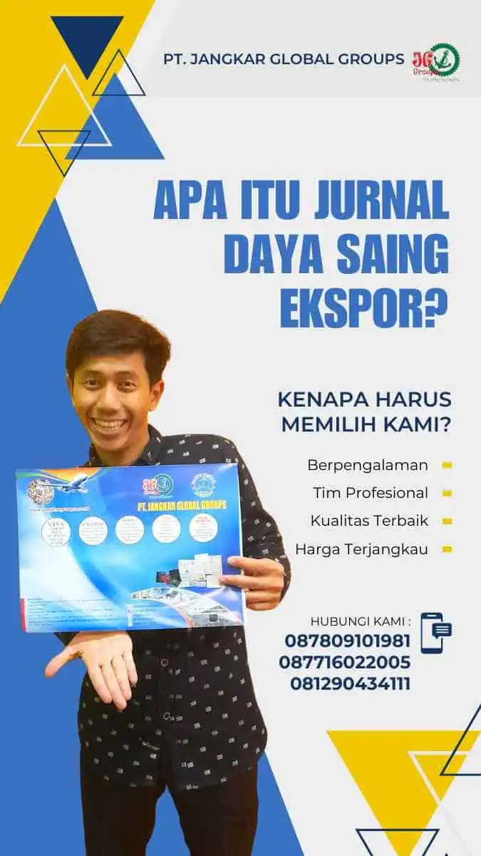 Apa itu Jurnal Daya Saing Ekspor?