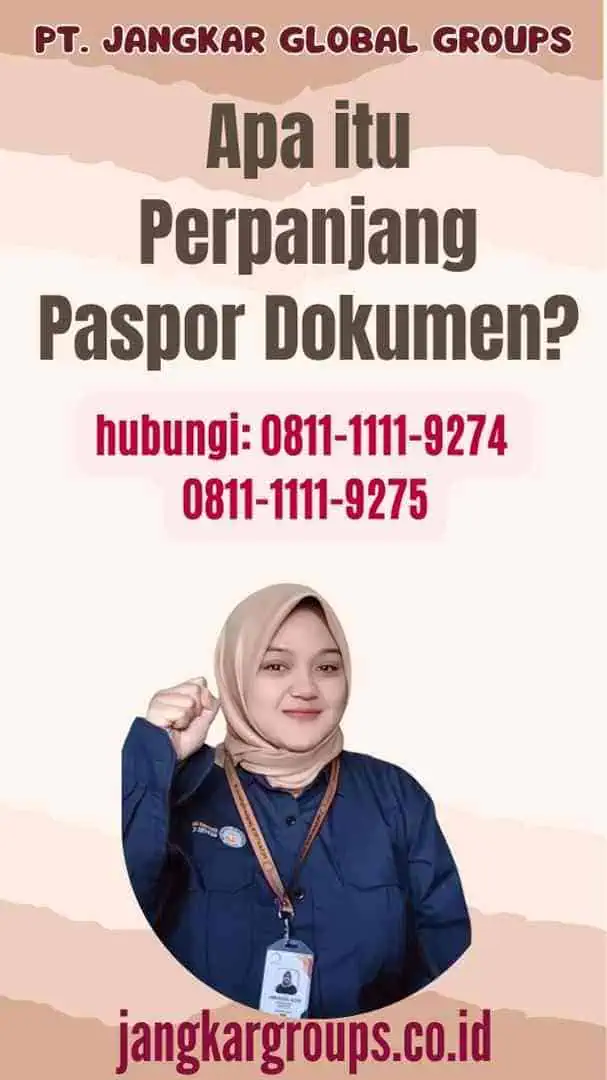 Apa itu Perpanjang Paspor Dokumen