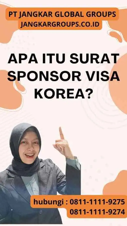 Apa itu Surat Sponsor Visa Korea?