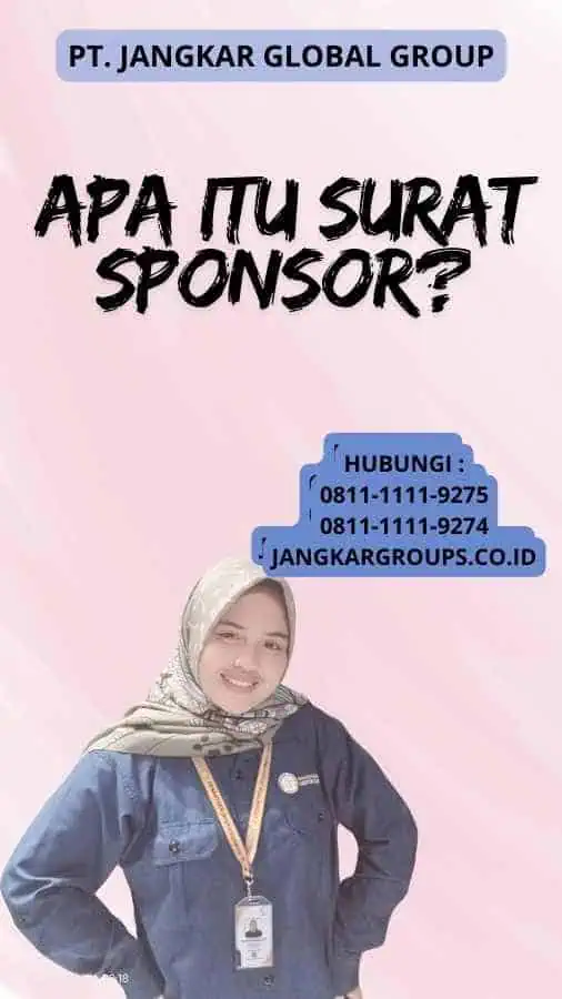 Apa itu Surat Sponsor?