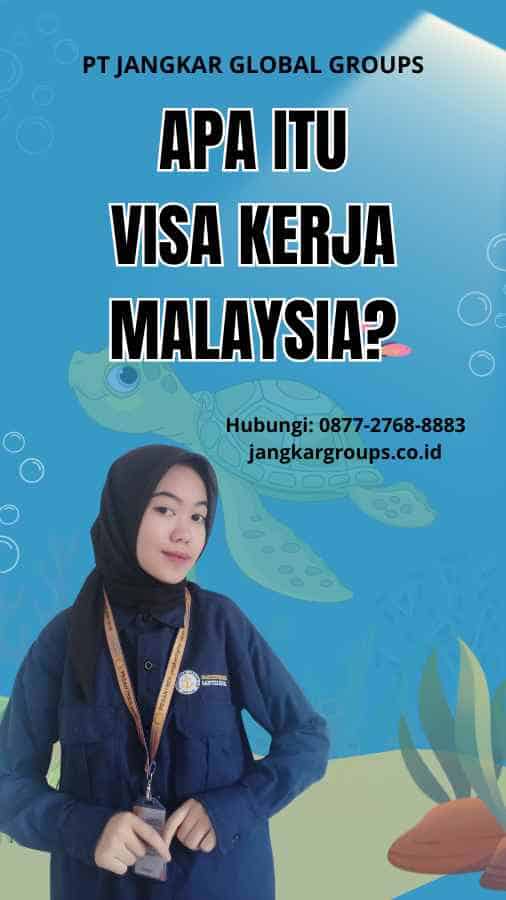 Apa itu Visa Kerja Malaysia?