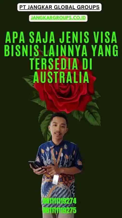 Apa saja jenis visa bisnis lainnya yang tersedia di Australia