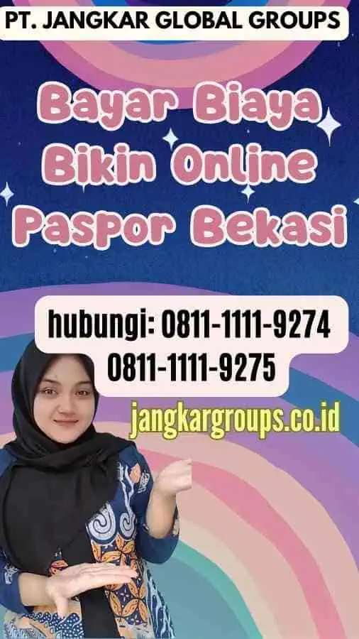 Bayar Biaya Bikin Online Paspor Bekasi