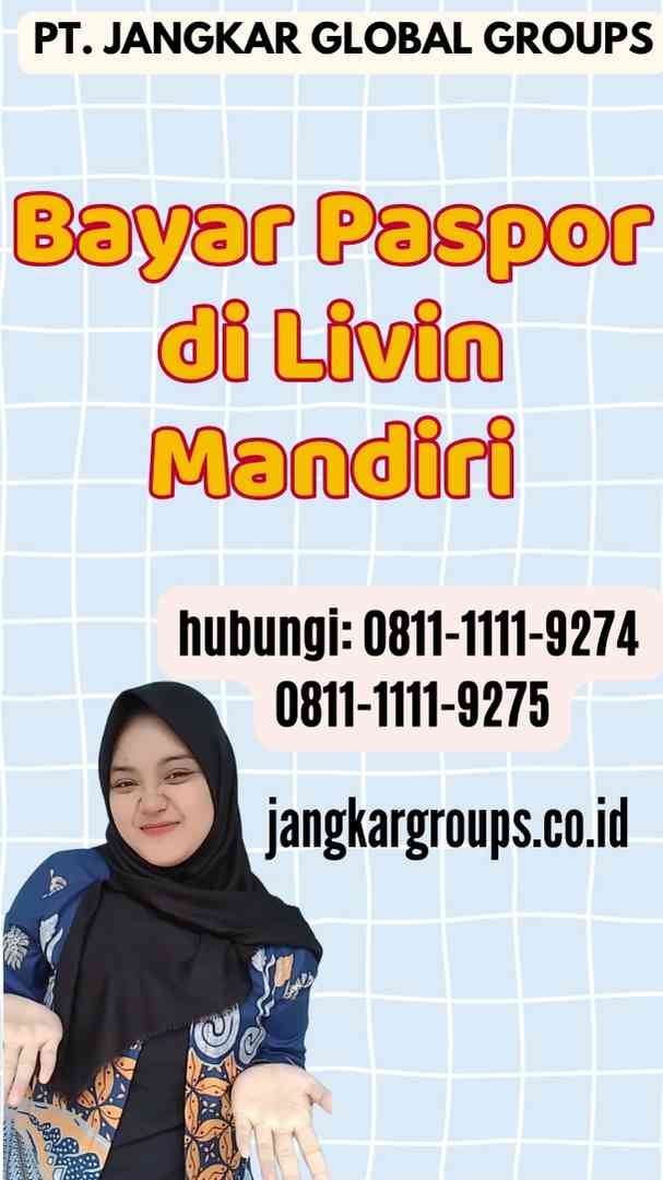 Bayar Paspor di Livin Mandiri