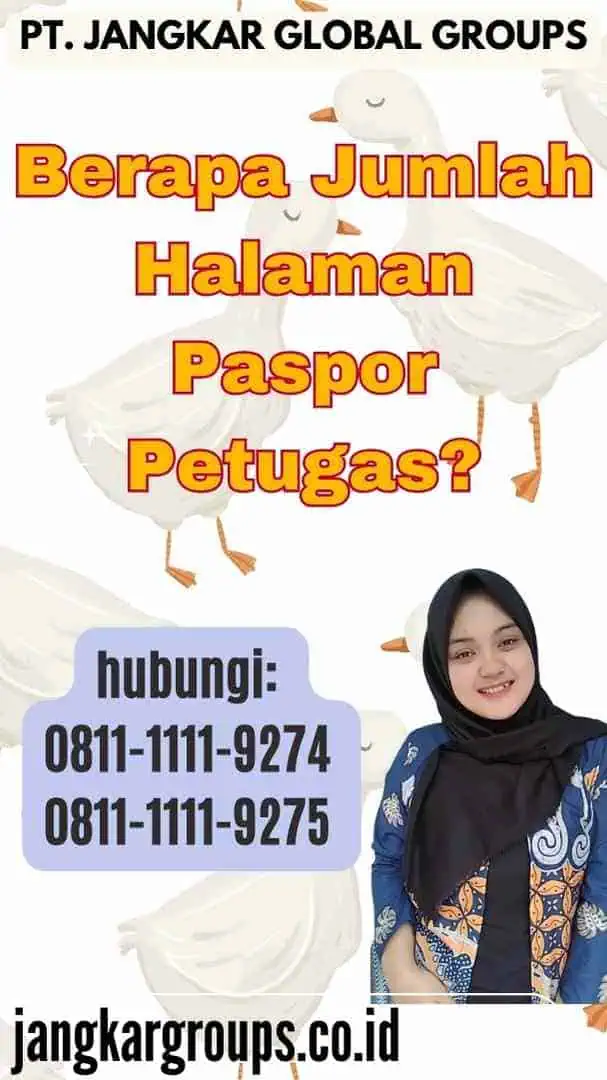 Berapa Jumlah Halaman Paspor Petugas