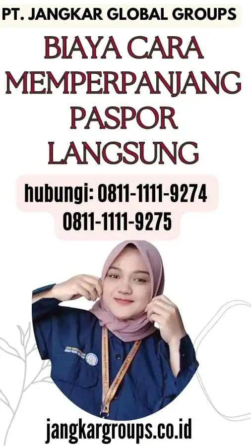 Biaya Cara Memperpanjang Paspor Langsung