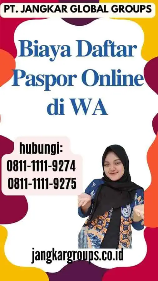 Biaya Daftar Paspor Online di WA