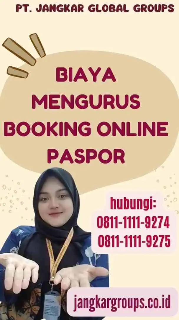 Biaya Mengurus Booking Online Paspor