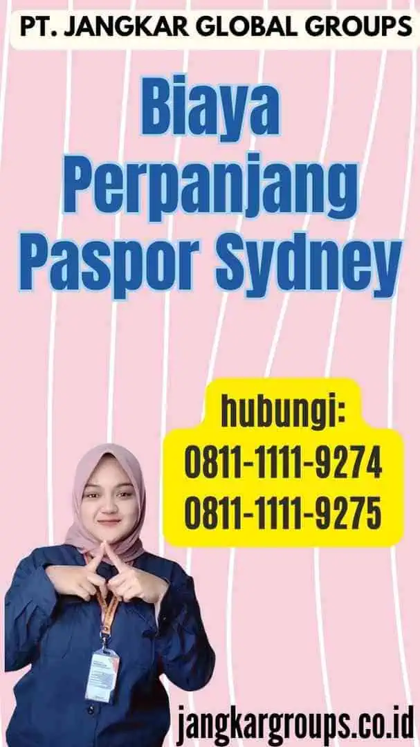 Biaya Perpanjang Paspor Sydney