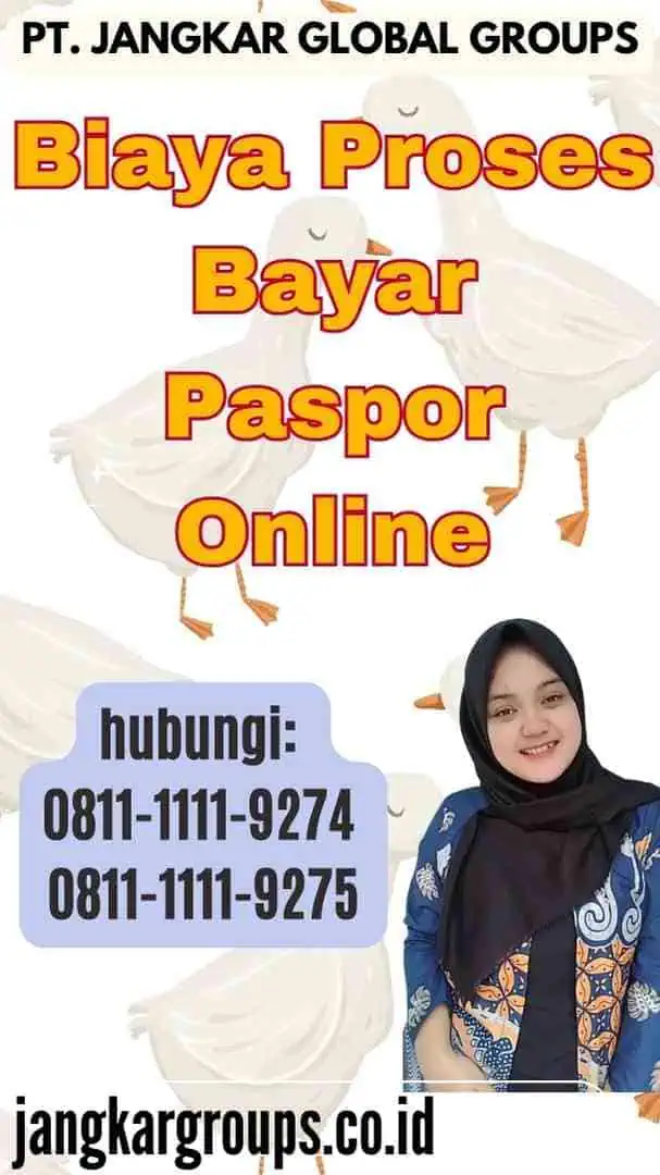 Biaya Proses Bayar Paspor Online
