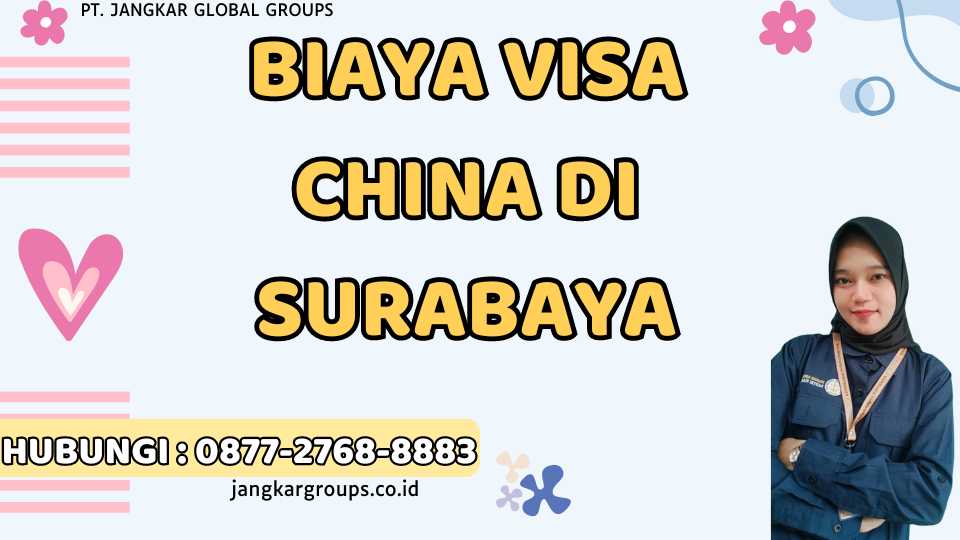 Biaya Visa China di Surabaya