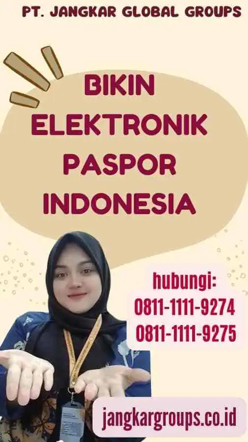 Bikin Elektronik Paspor Indonesia