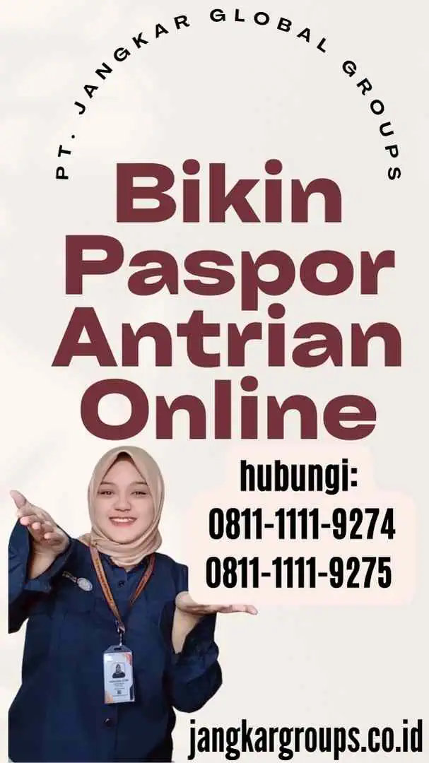 Bikin Paspor Antrian Online
