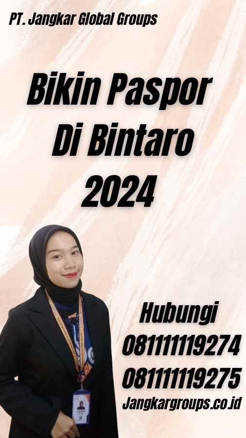 Bikin Paspor Di Bintaro 2024