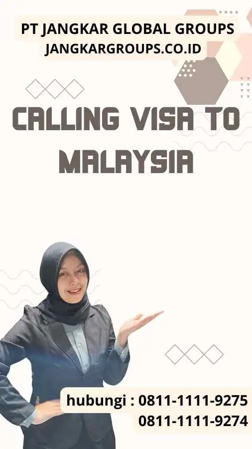 Calling Visa to Malaysia