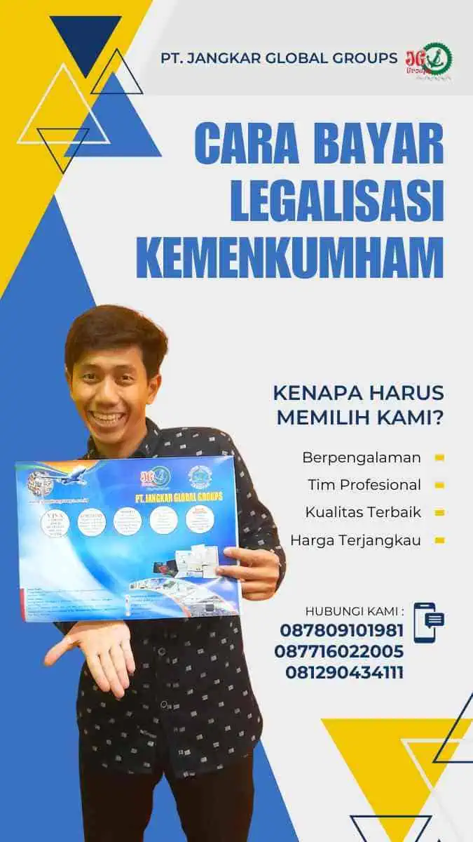 Cara Bayar Legalisasi Kemenkumham