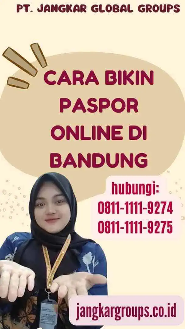 Cara Bikin Paspor Online Di Bandung