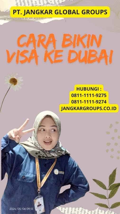 Cara Bikin Visa Ke Dubai