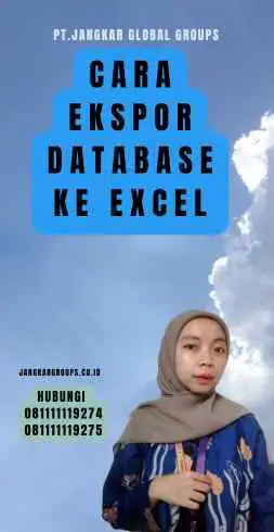 Cara Ekspor Database Ke Excel