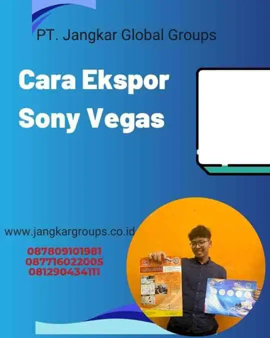 Cara Ekspor Sony Vegas