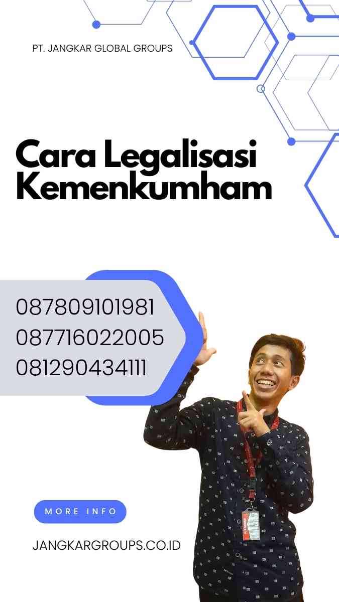 Cara Legalisasi Kemenkumham