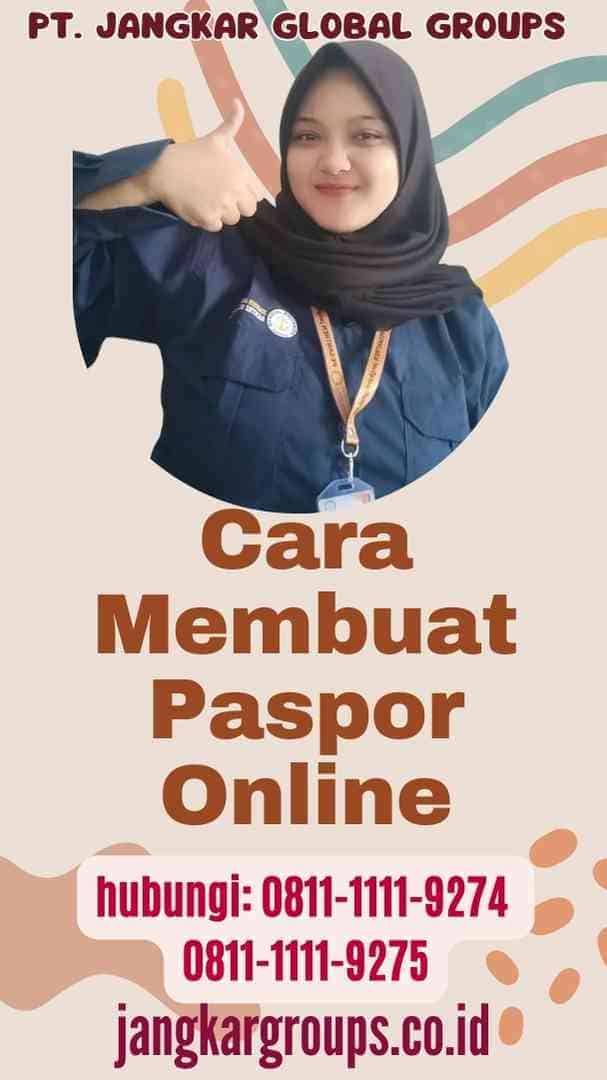 Cara Membuat Paspor Online