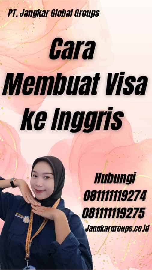 Cara Membuat Visa ke Inggris