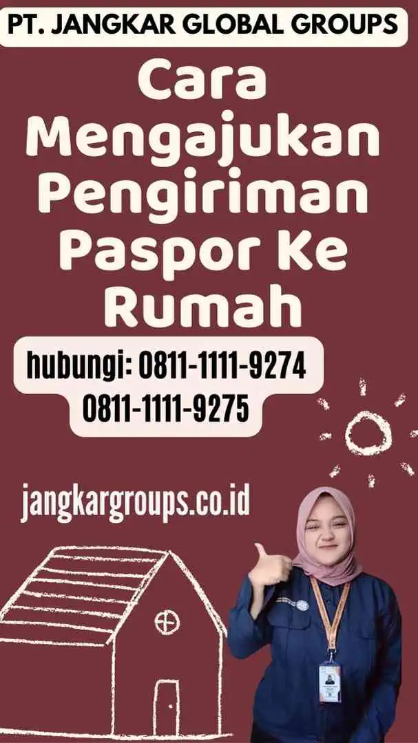 Cara Mengajukan Pengiriman Paspor Ke Rumah