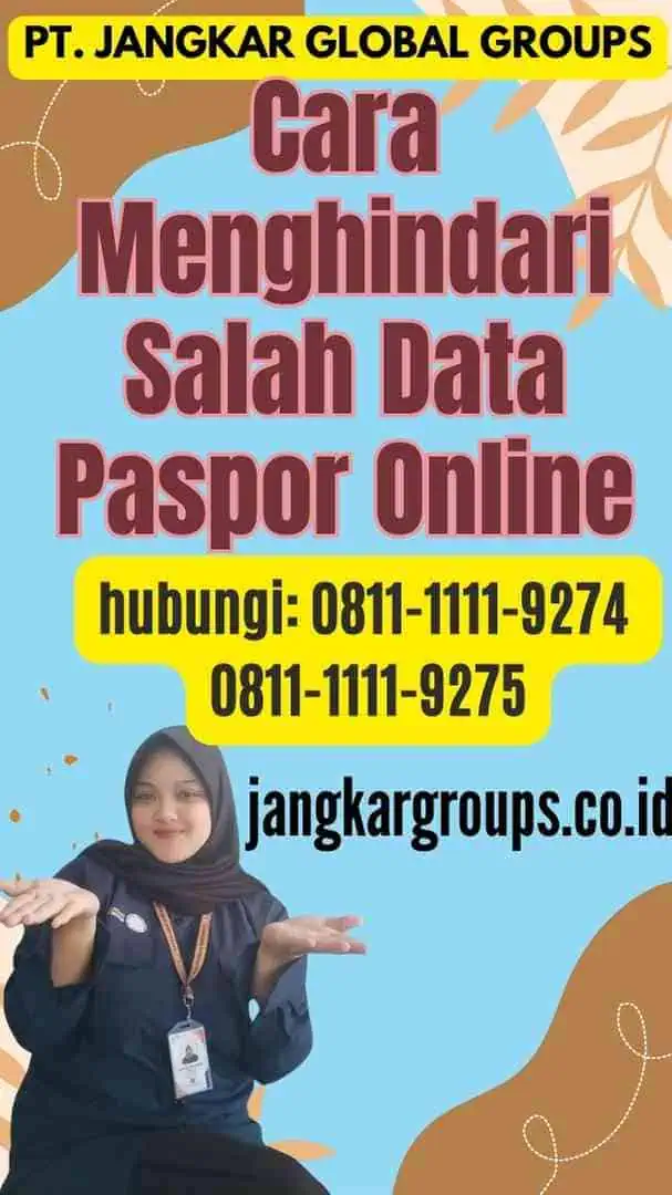 Cara Menghindari Salah Data Paspor Online