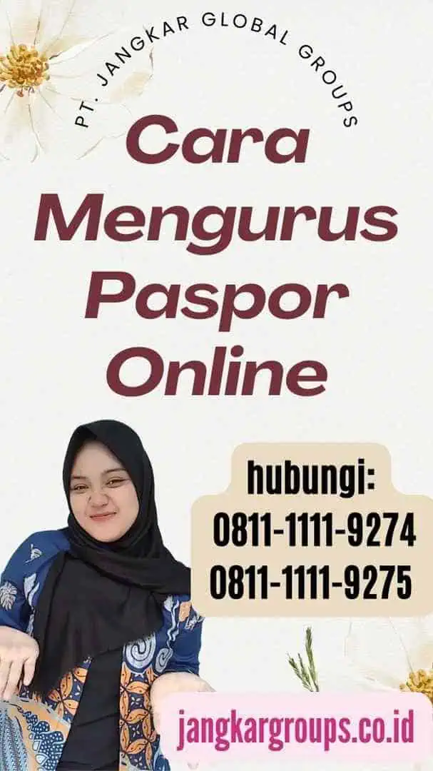 Cara Mengurus Paspor Online