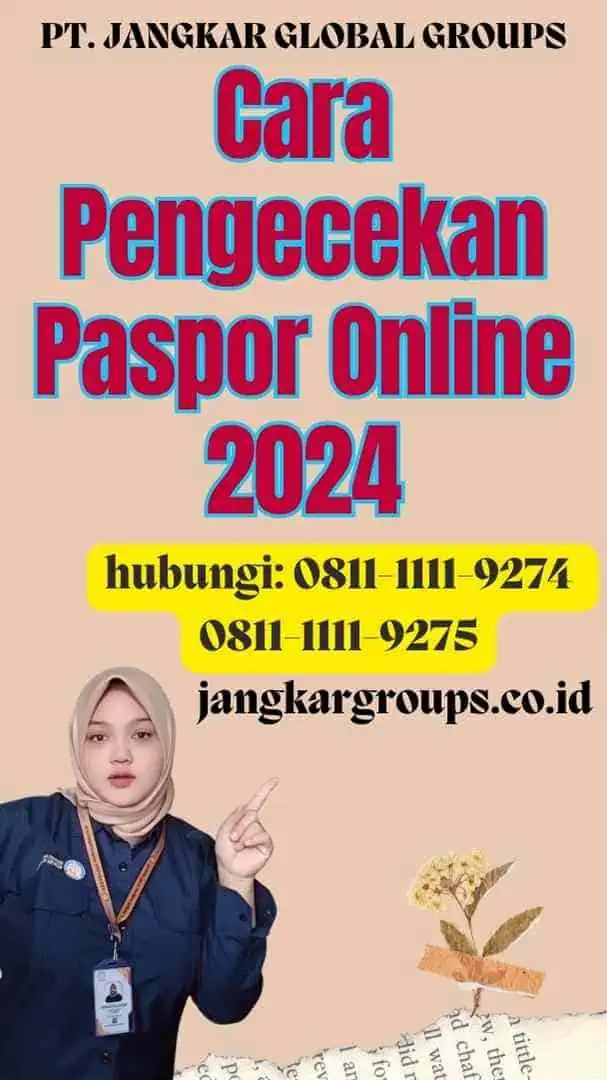 Cara Pengecekan Paspor Online 2024